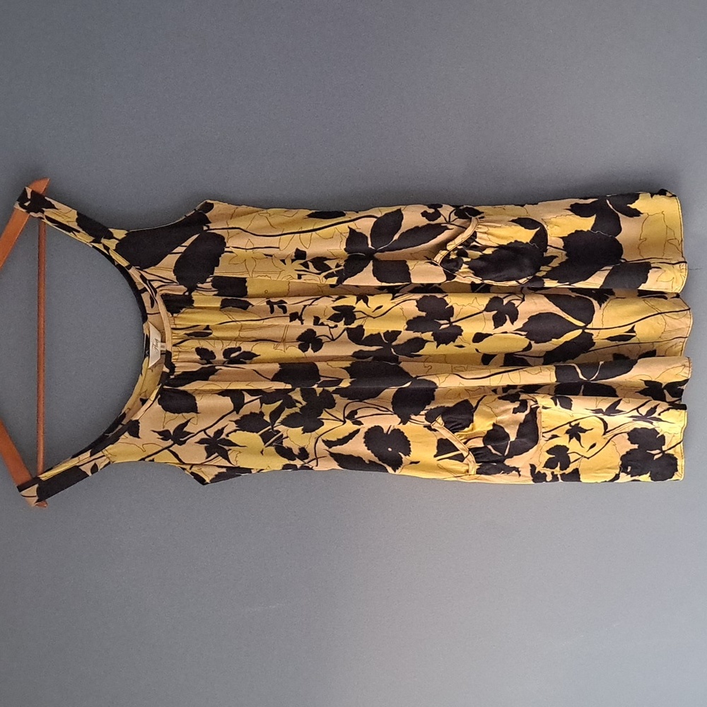 Anthropologie Silk Slip Dress